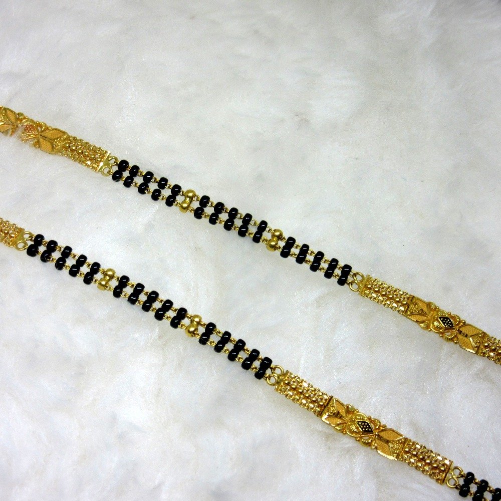Gold classic semi culcutti mangalsutra