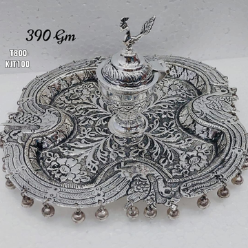 SILVER 925 OXIDISED FANCY PEACOCK KANKAVATI by 