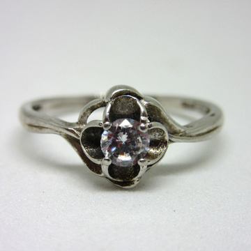 925 single stone haritage ring sr925-119 by 
