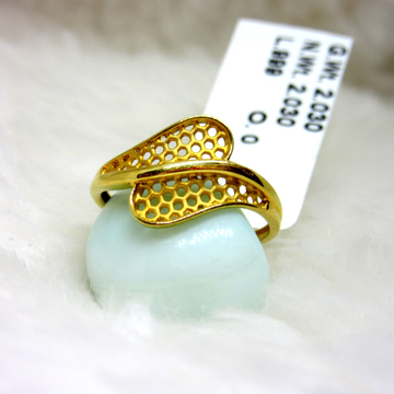 Gold Classic Ledies Ring by 