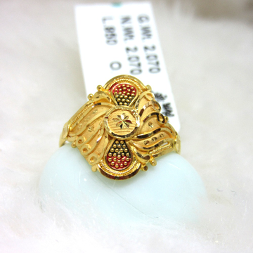 Gold Designer Ladies Ring by 