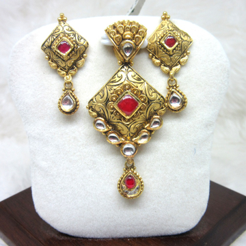 Gold 22k hm916 pendant set by 