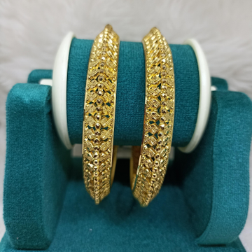 916 Gold Designer Turkis Bangle by 