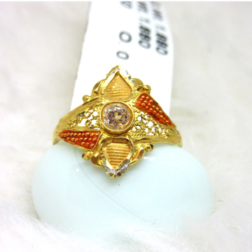 Gold Designer Ladies Ring by 