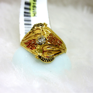 Gold Designer Ladies Ring by 