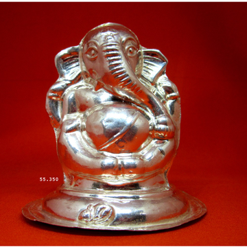 Silver Shree Ganeshji Murti (Statue) MRT-9 by 