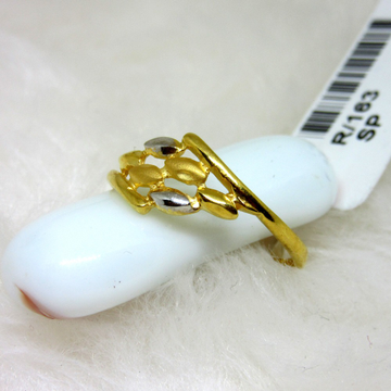 Gold hm916 delicate casting ring by 