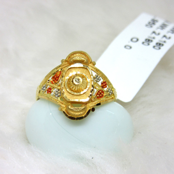 Gold Designer Ladies Ring by 