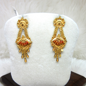 Gold Fancy Earring by 