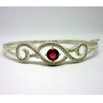 Silver 925 pink stone classic bracelet sb925-5 by 