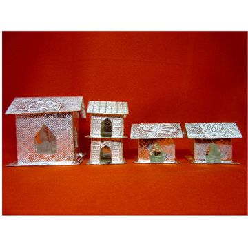 Silver home(house) for shastra pooja vidhi by 
