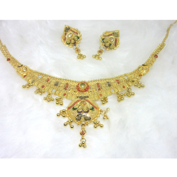 Lite Weight Colourful Culcutti Gold 22k hm916 set by 