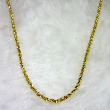 Gold Fancy Silky Rop Chain by 