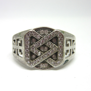 Silver 925 classic design gents ring sr925-114 by 