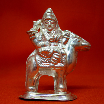 Silver shree dasha maa statue(murti) mrt-40 by 
