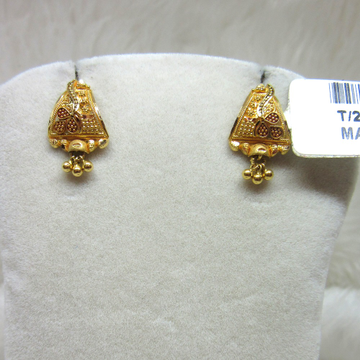 Gold Culcutti Earring by 