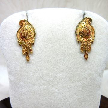 Gold Classic Fancy Earring by 
