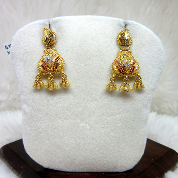 Gold Culcutti Fancy Earring by 