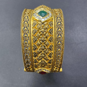 GOLD 22K HM916 JADTAR BANGLE by 