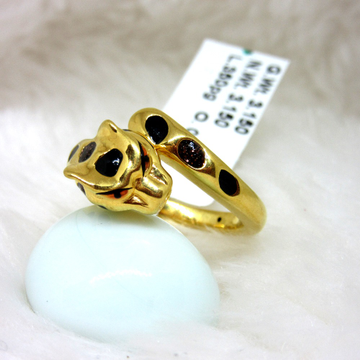 Gold 22k hm916 leopard ring by 