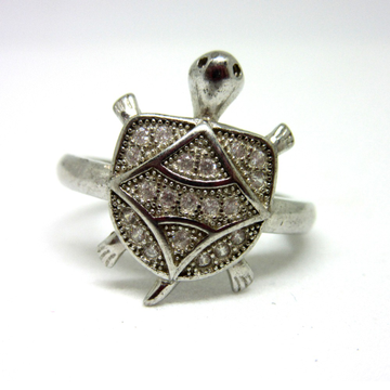 Silver 925 tortoise ring sr925-40 by 