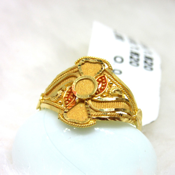 Gold Designer Ladies Ring by 