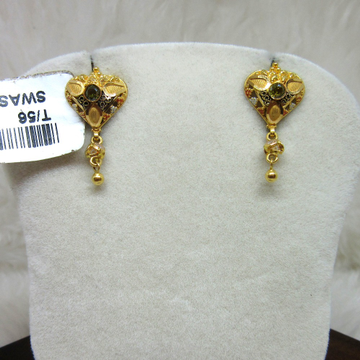 Gold Fancy Earring by 