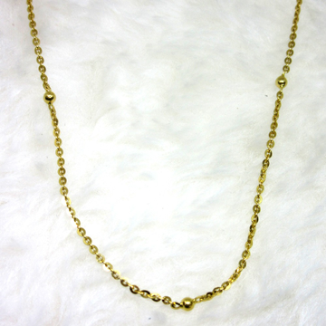 Gold Semi Step Ball Chain by 