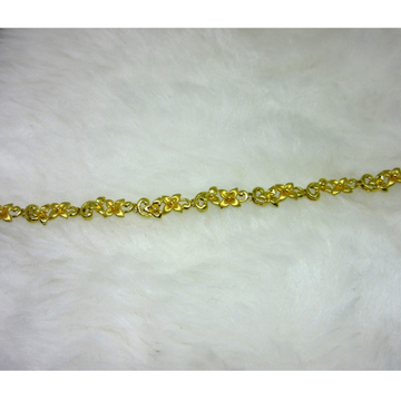 Gold Flower Design Ledies Bracelet by 