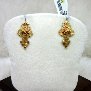 Gold Classic Fancy Earring by 