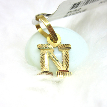 Letter "n" pendent by 