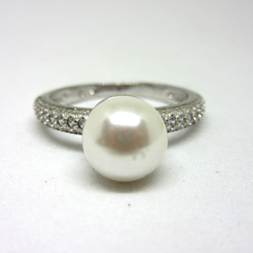925 silver pearl victorion classic design ring sr9... by 