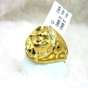 Gold gents ring by 