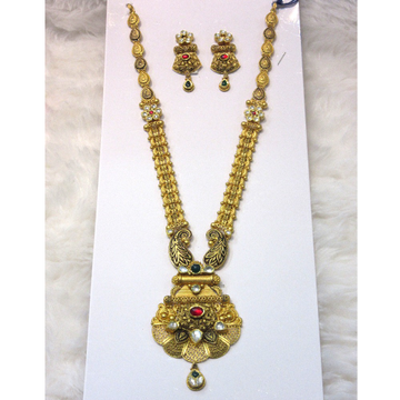 Special designer gold hm916 jadtar necklace set by 