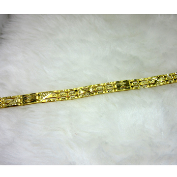 Buy 22k Plain Gold Men Bracelet 65VH962 Online from Vaibhav Jewellers