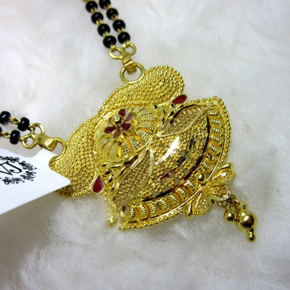 Gold culcutti mangalsutra