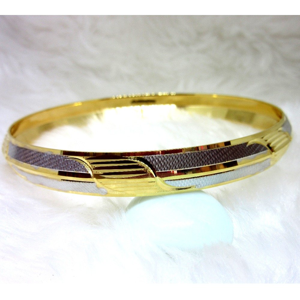 Gold casting designrt modern fancy men bangle