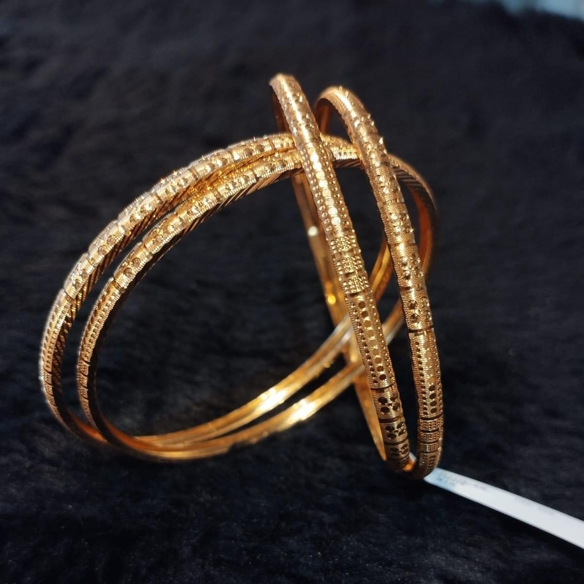 916 Gold Fancy Kanas Bangles