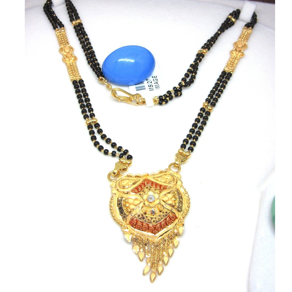 Gold Semi Culcutti mangalsutra