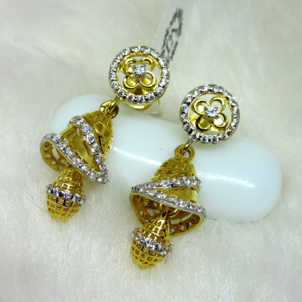 gold hm916 earring