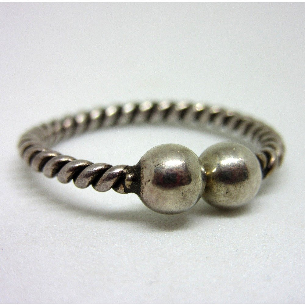 Silver 925 royal ball band ring sr925-33