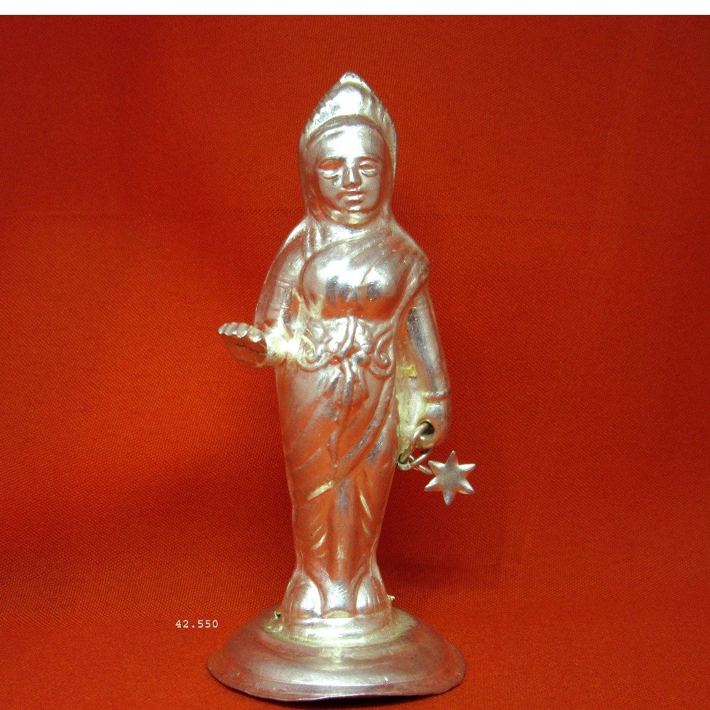 Silver Shree Lakshmi Maa Statue(Murti) MRT-39