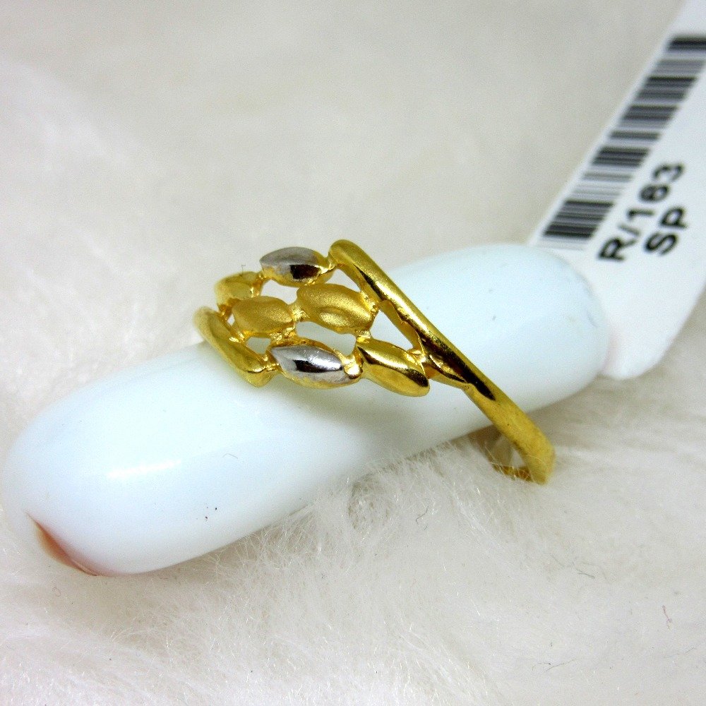 Gold hm916 delicate casting ring