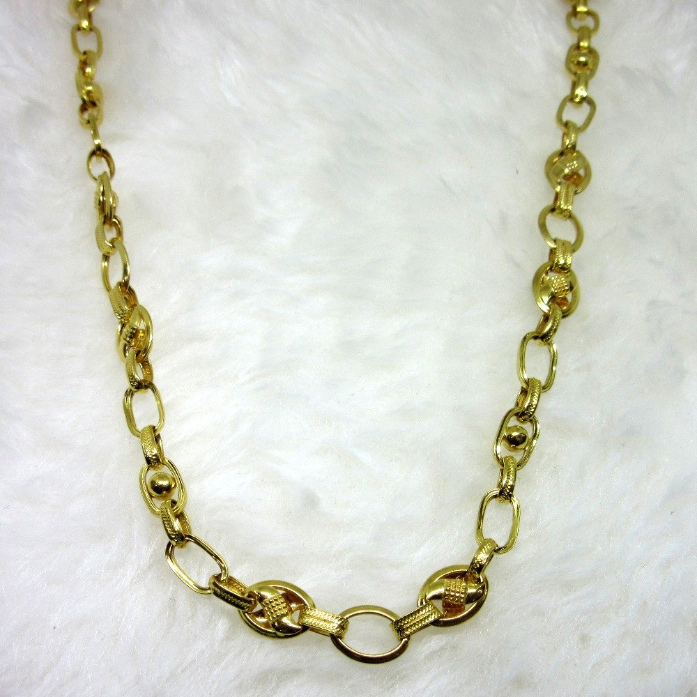 Gold Royal Hollow Chain