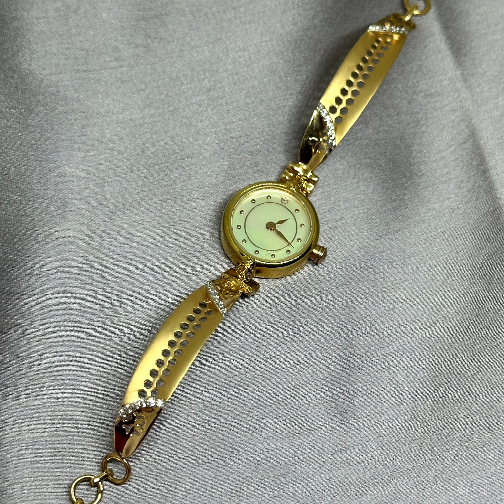 Gold 18k Ladies Watch