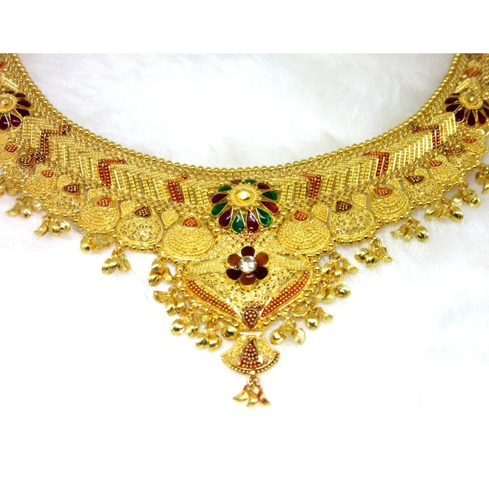 Amazing Colourful Gold hm916 culcutti set