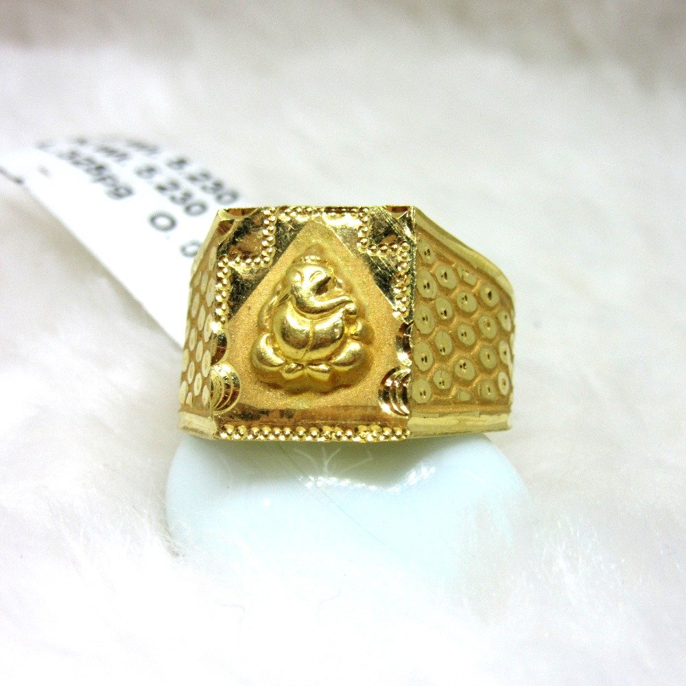 Gold Classic Gents Ring