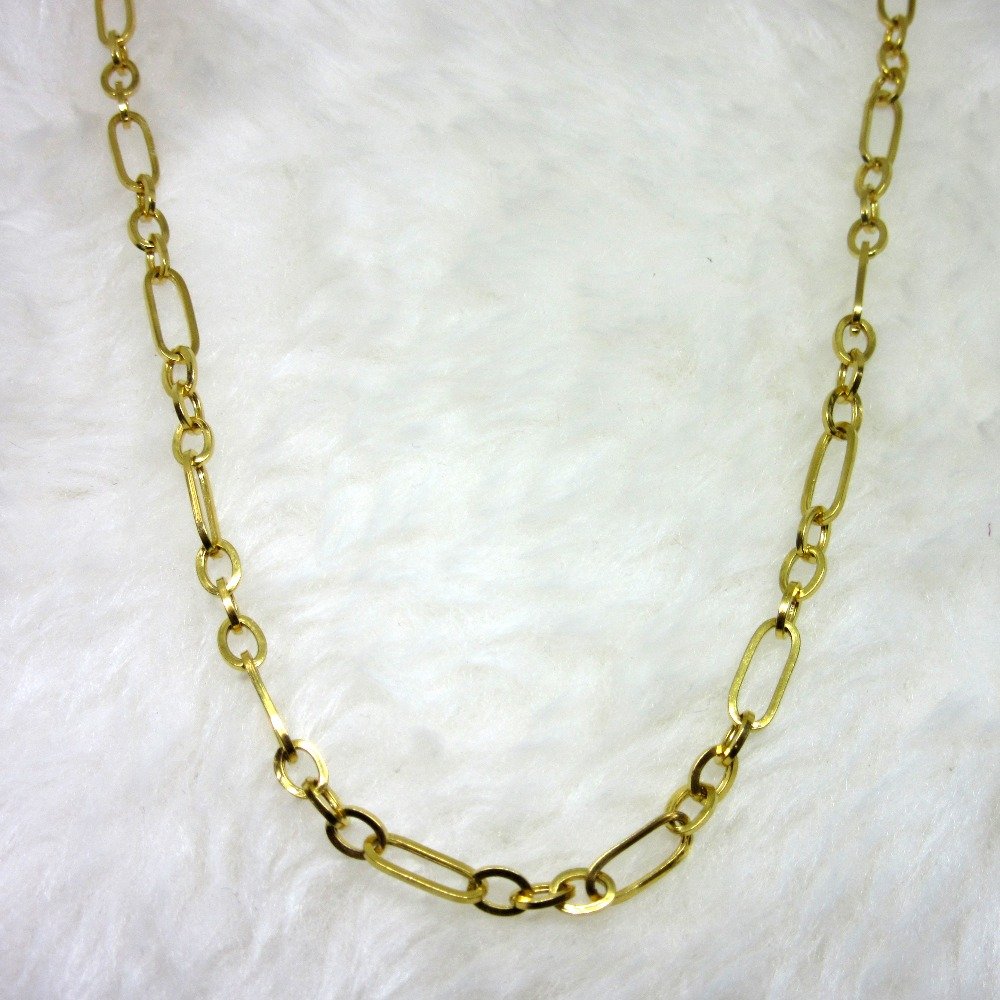 Gold hollow royal chain