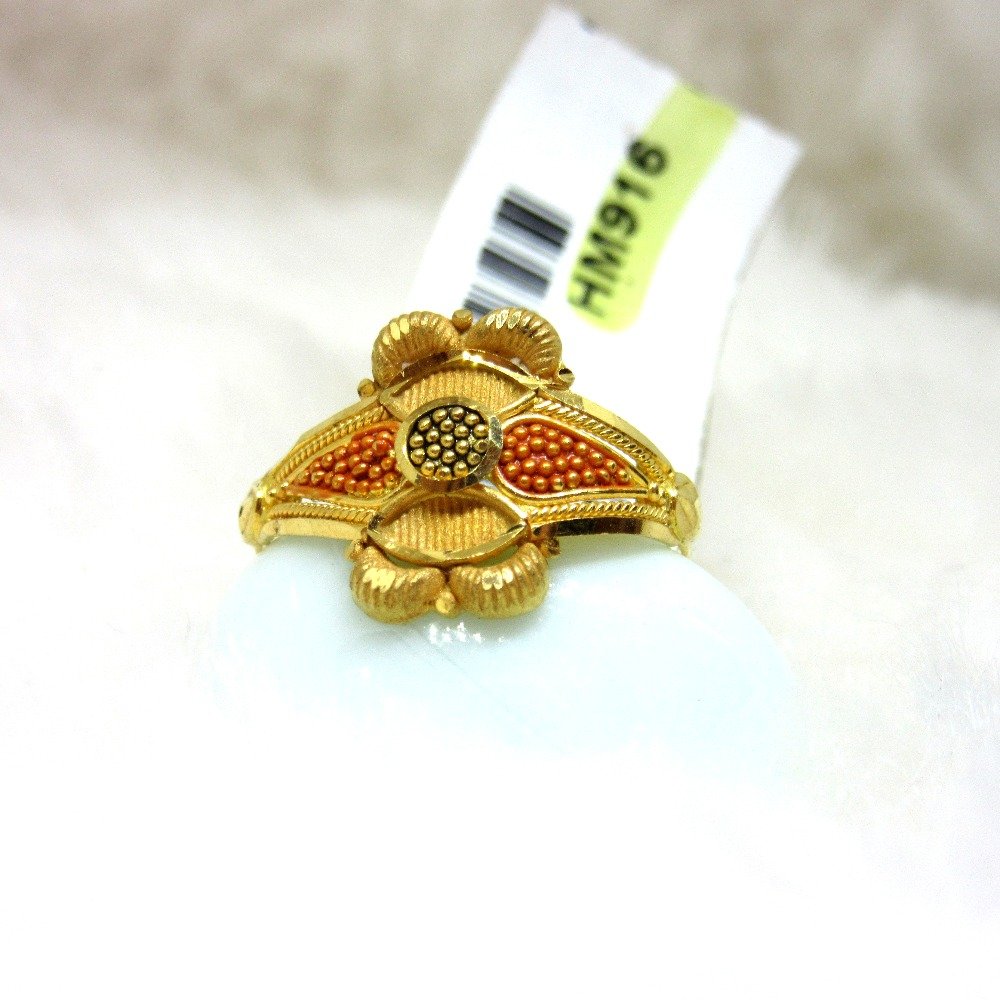 Gold Designer Ladies Ring