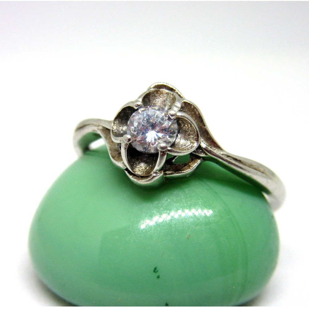 925 single stone haritage ring sr925-119